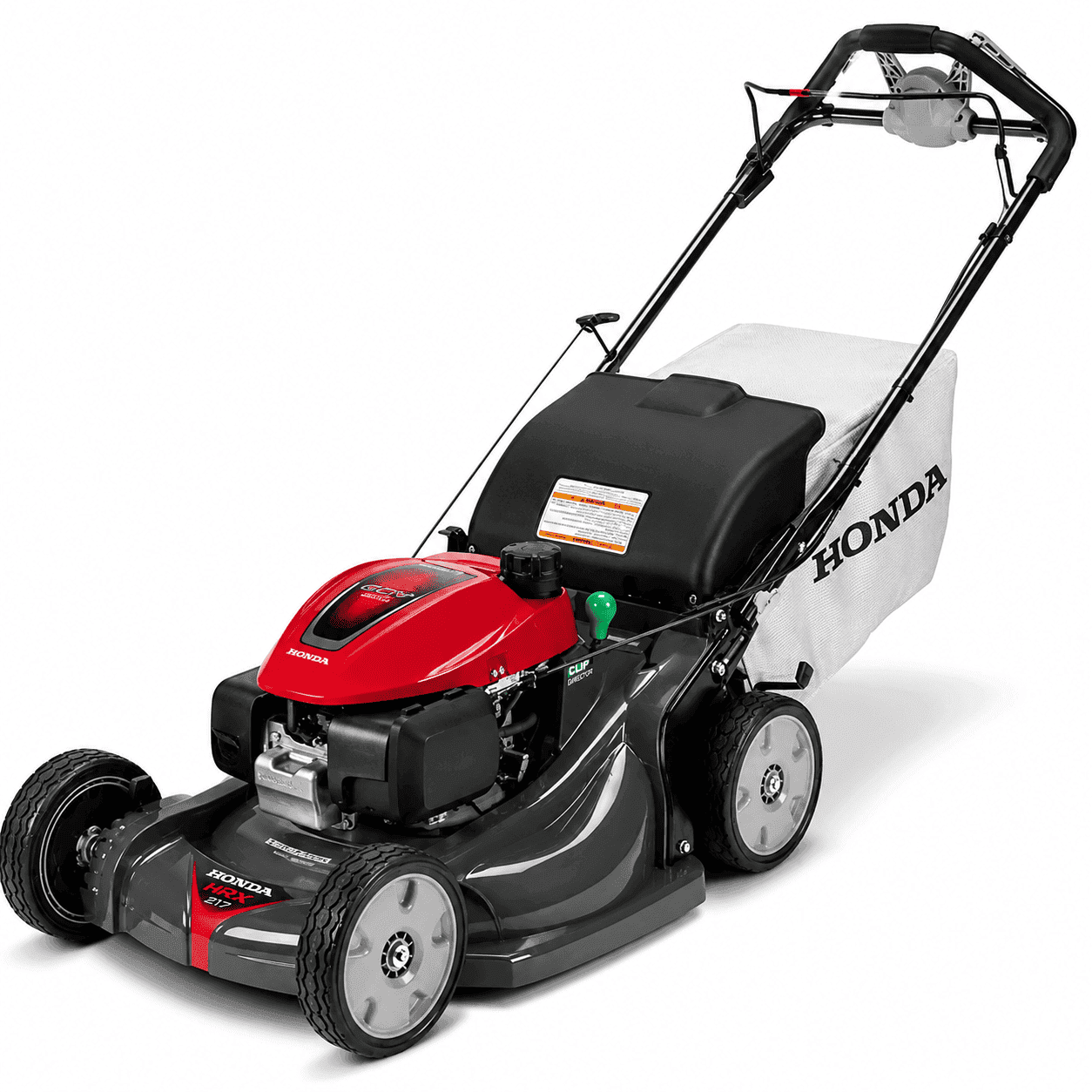 Honda HRX217VKA 21″ Self-Propelled Gas Lawn Mower – Variable Speed, Select Drive®, 4-in-1 Versamow™, GCV200 Engine
